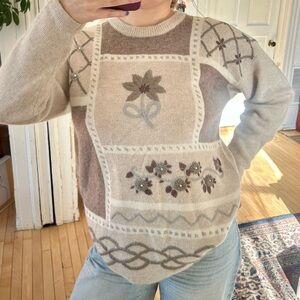 Croft & Barrow Wool/Rabbit Fur Sweater